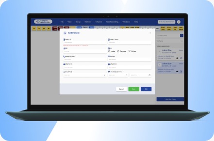 Santron diagnostic workflow software preview