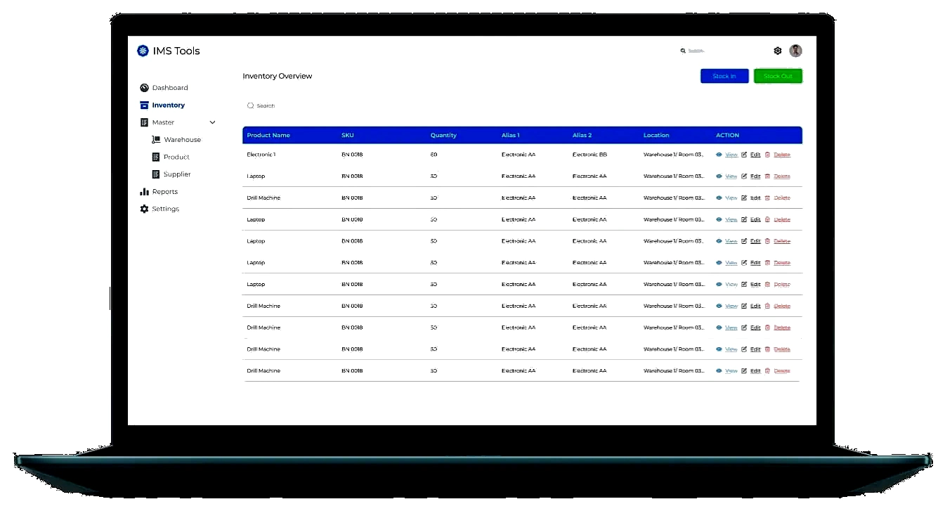 IMS Tools inventory catalog preview